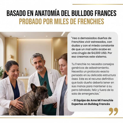 Columna de Acero - Previene el IVDD en tu Frenchie